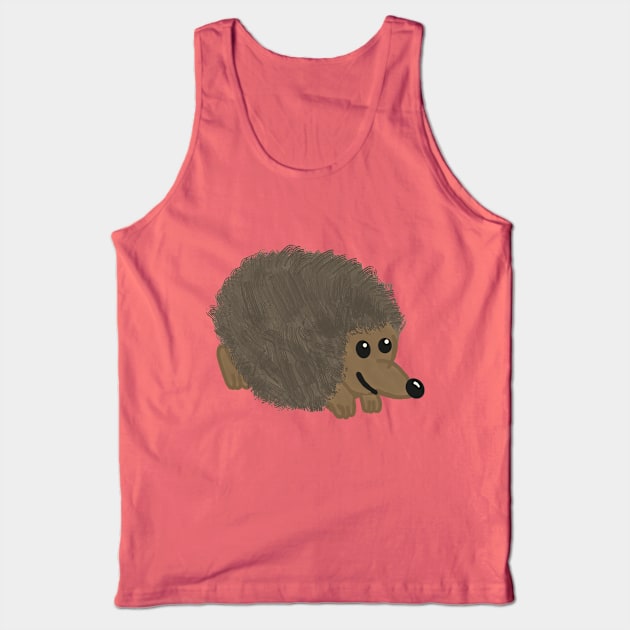 Hedgehog Tank Top by Geometrico22